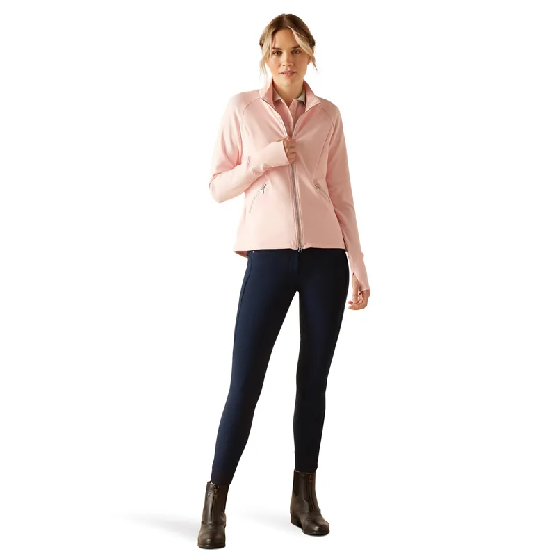 Ariat Bellatrix Full Zip Ladies Sweatshirt - First Blush-2