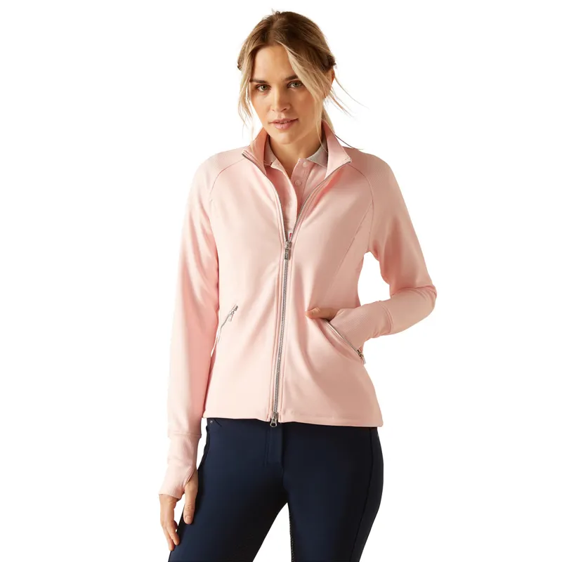 Ariat Bellatrix Full Zip Ladies Sweatshirt - First Blush