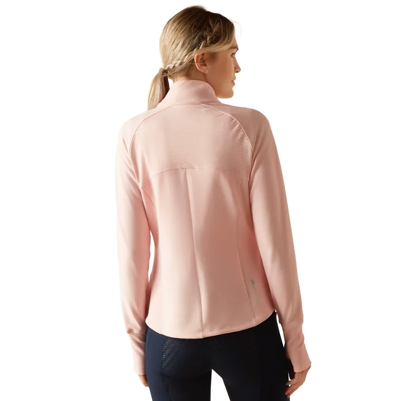 Ariat Bellatrix Full Zip Ladies Sweatshirt - First Blush-1