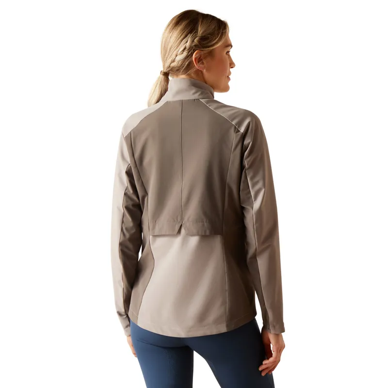Ariat Breathe Deep Ladies Water Resistant Jacket - Zinc-1