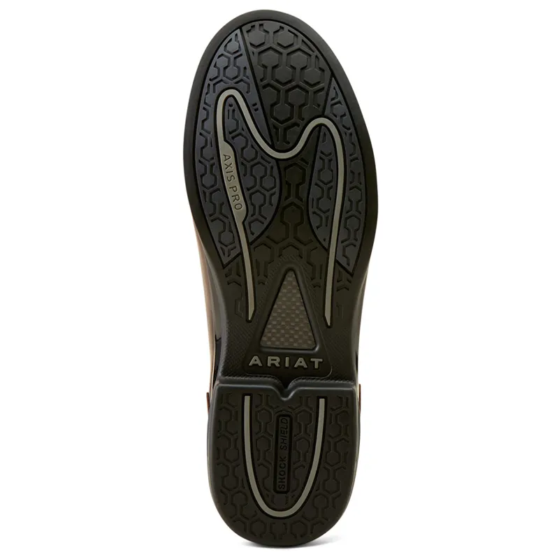 Ariat Devon Axis Ladies Paddock Boots - Waxed Chocolate-5