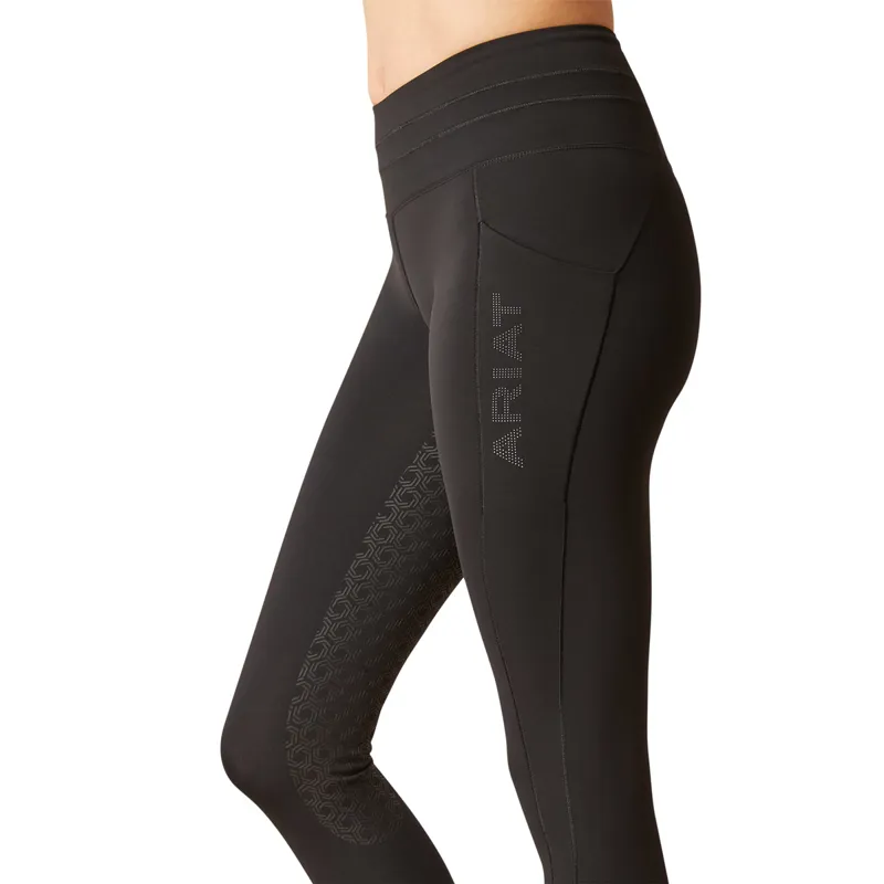 Ariat EOS 2.0 Full Grip Womens Riding Tights - Black-5