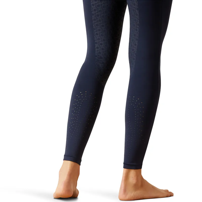 Ariat EOS 2.0 Full Grip Womens Riding Tights - Navy Eclipse-4