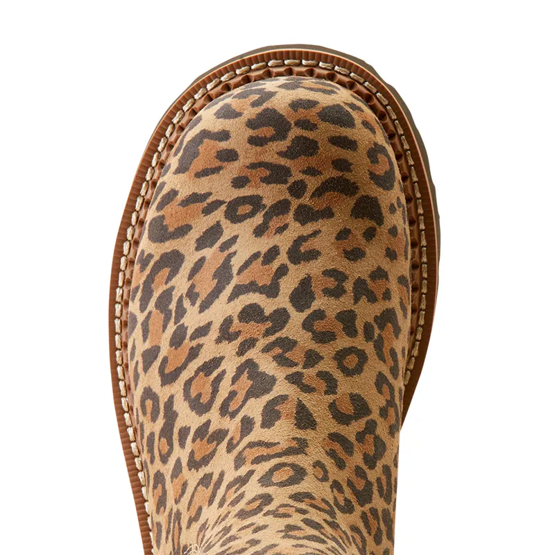 Ariat Fatbaby Twin Gore Ladies Boots - Cheetah/Chocolate-4