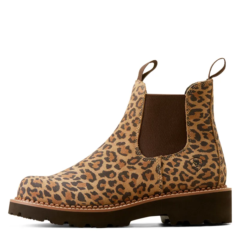 Ariat Fatbaby Twin Gore Ladies Boots - Cheetah/Chocolate-5