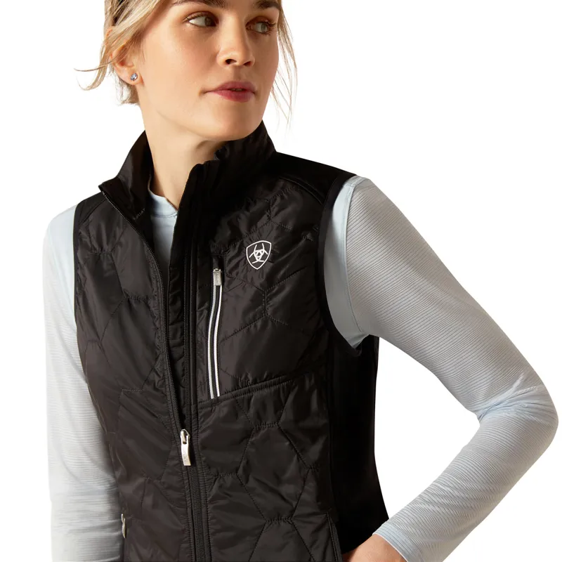 Ariat Fusion Insulated Womens Gilet - Black-4