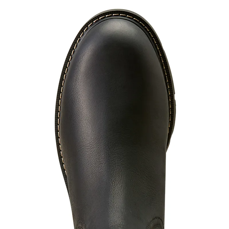 Ariat Groundbreaker Waterproof Steel Toe Mens Work Boots - Black-6