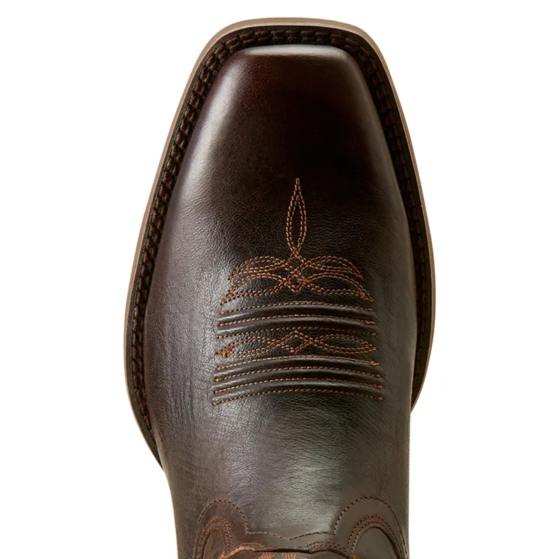 Ariat Mens Sport Herdsman Western Boots - Burnished Chocolate-5