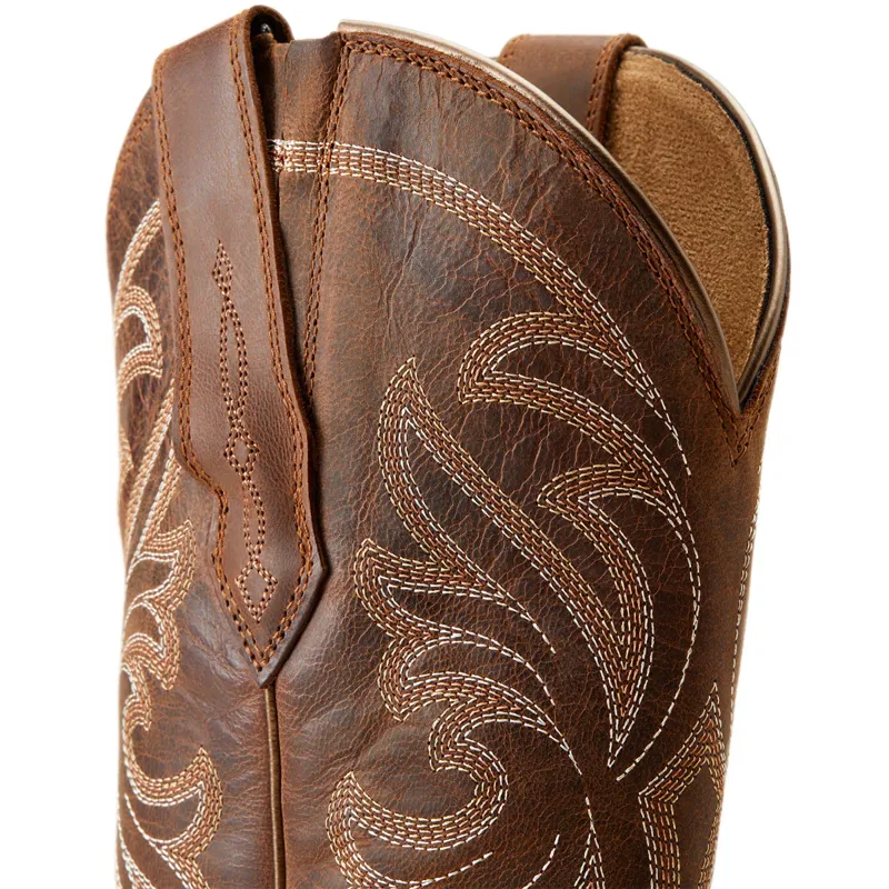 Ariat Heritage J Toe Stretchfit Womens Western Boots - Sassy Brown-4