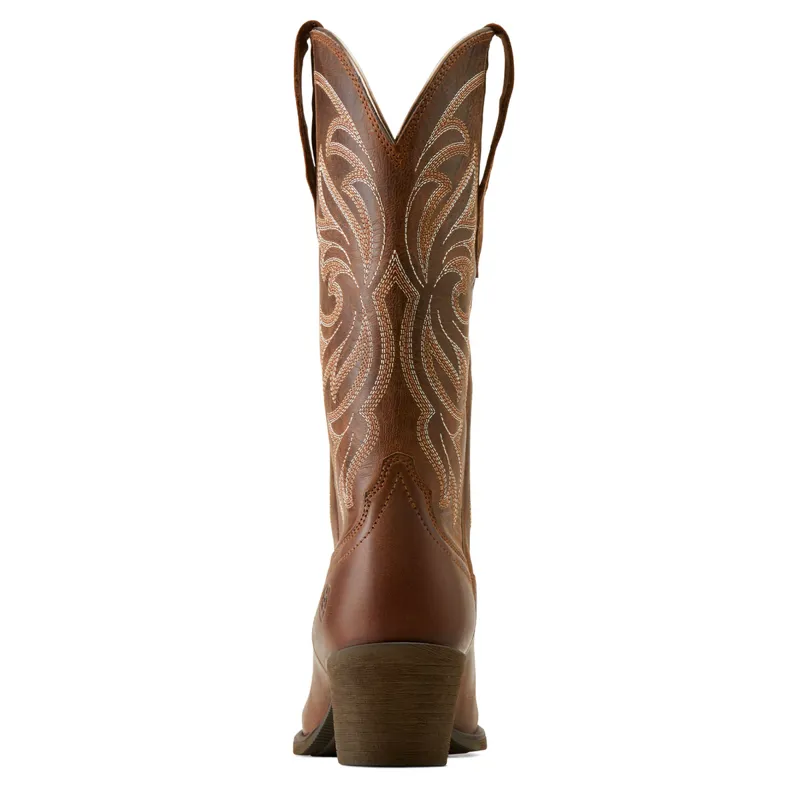 Ariat Heritage J Toe Stretchfit Womens Western Boots - Sassy Brown-3