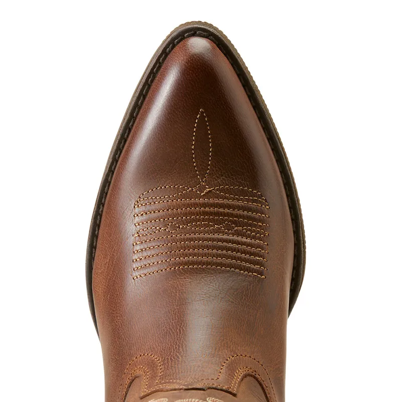 Ariat Heritage J Toe Stretchfit Womens Western Boots - Sassy Brown-6