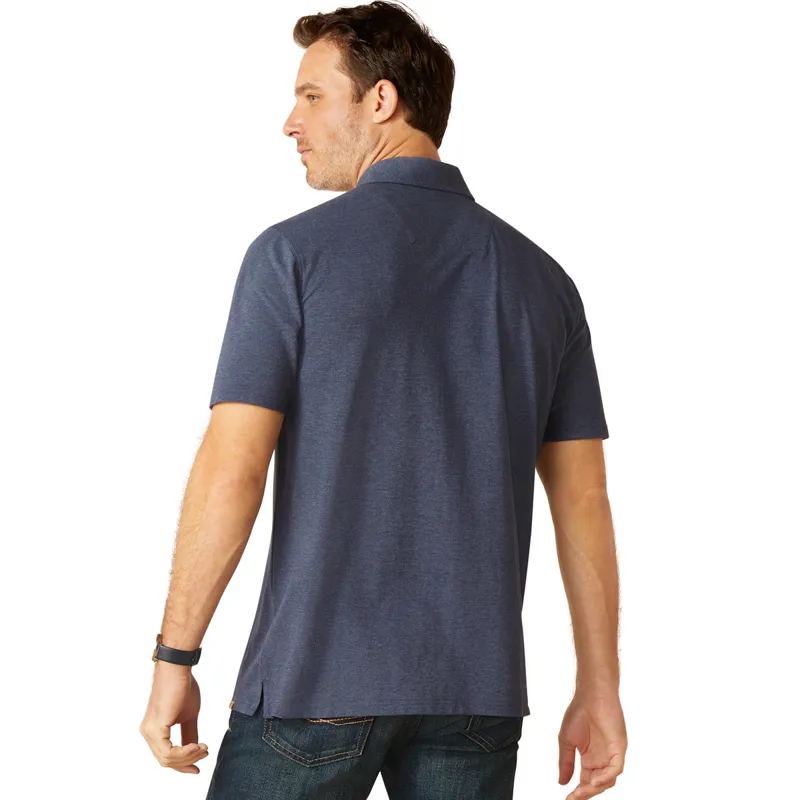 Ariat Country Ingleside Mens Shirt - Navy Heather-3