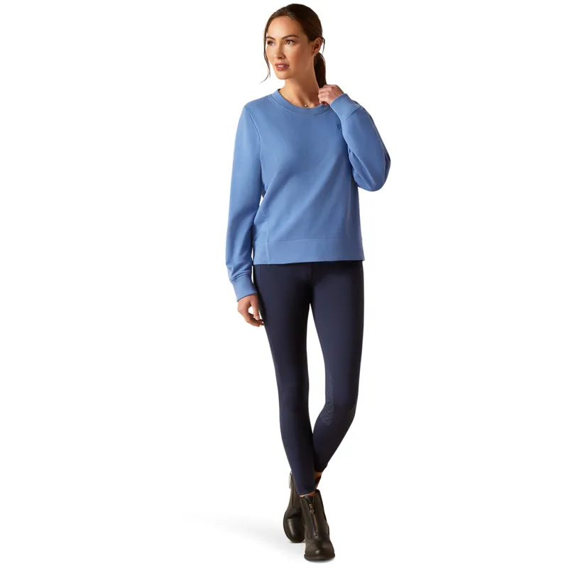 Ariat Memento Ladies Sweatshirt - Dutch Blue-1