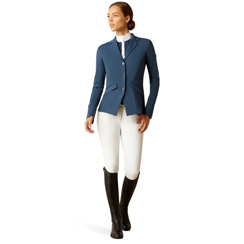 Ariat Meridian Ladies Competition Jacket - Dark Denim-4