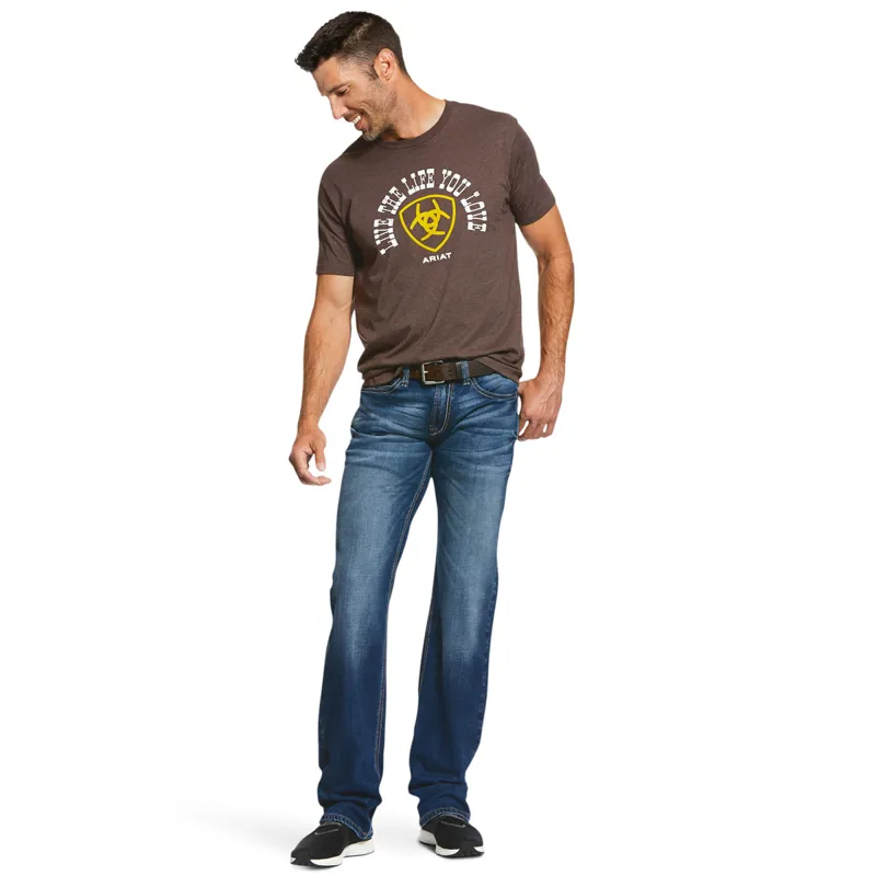 Ariat M7 Nassau Stackable Straight Leg Mens Jeans - Summit-3