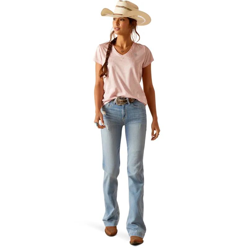 Ariat Laguna Ladies Top - Pink Boa-3