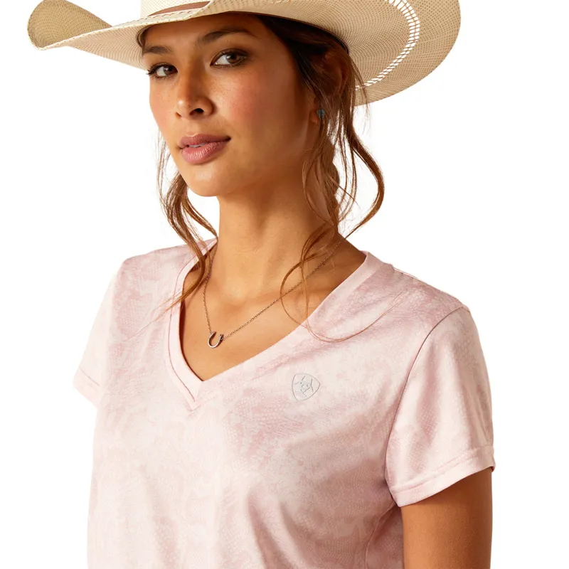Ariat Laguna Ladies Top - Pink Boa-2