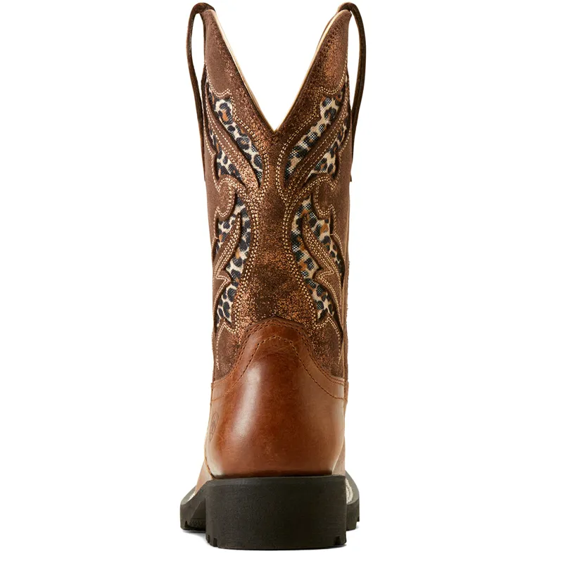 Ariat Unbridled Rancher VentTEK Ladies Western Boots - Hickory Smoke-6
