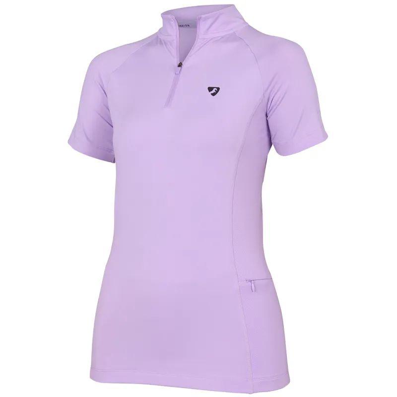 Aubrion Revive Short Sleeve Ladies Base Layer - Lavender