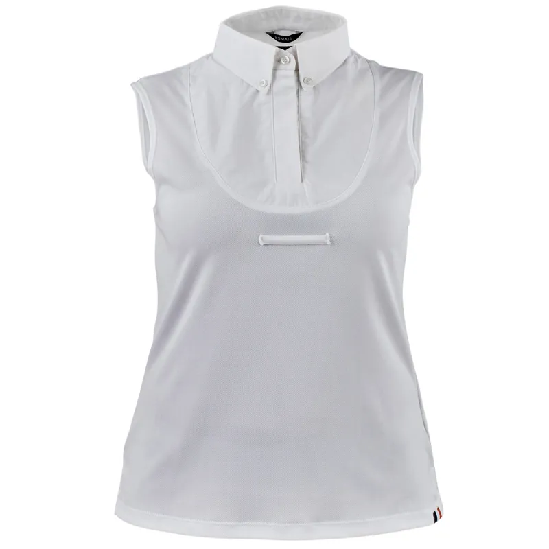 Aubrion Sleeveless Tie Womens Show Shirt - White