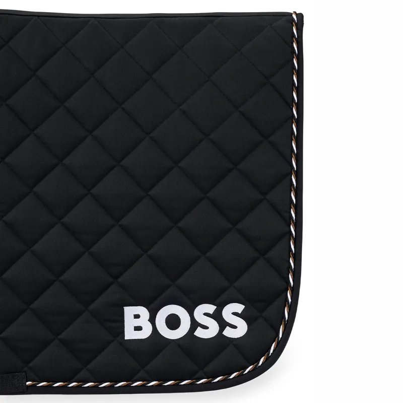 BOSS Equestrian Signature Jump Saddlecloth - Black-1