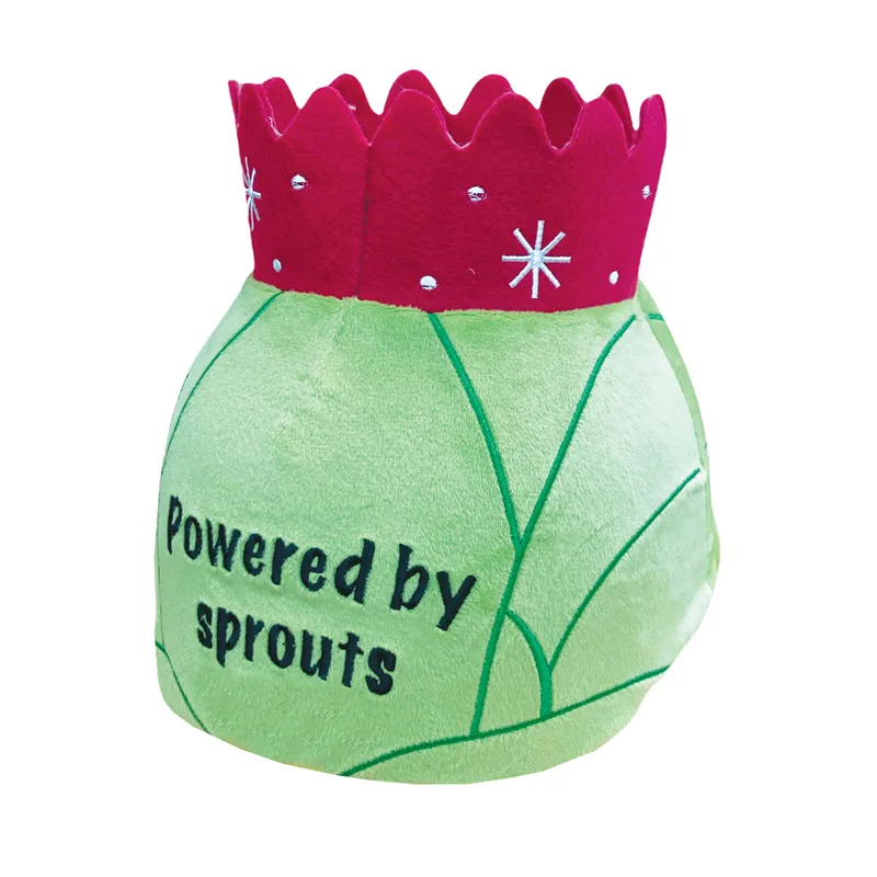 Equetech Animal Hat Silk - Brussel Sproutie-1