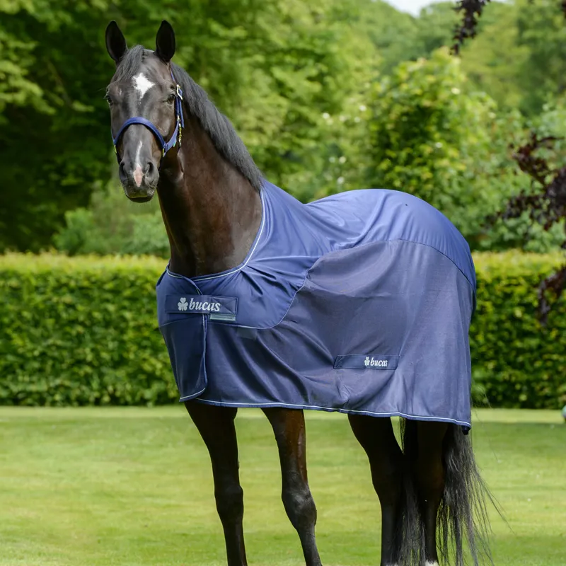 Bucas Competition Cooler Rug - Navy-4