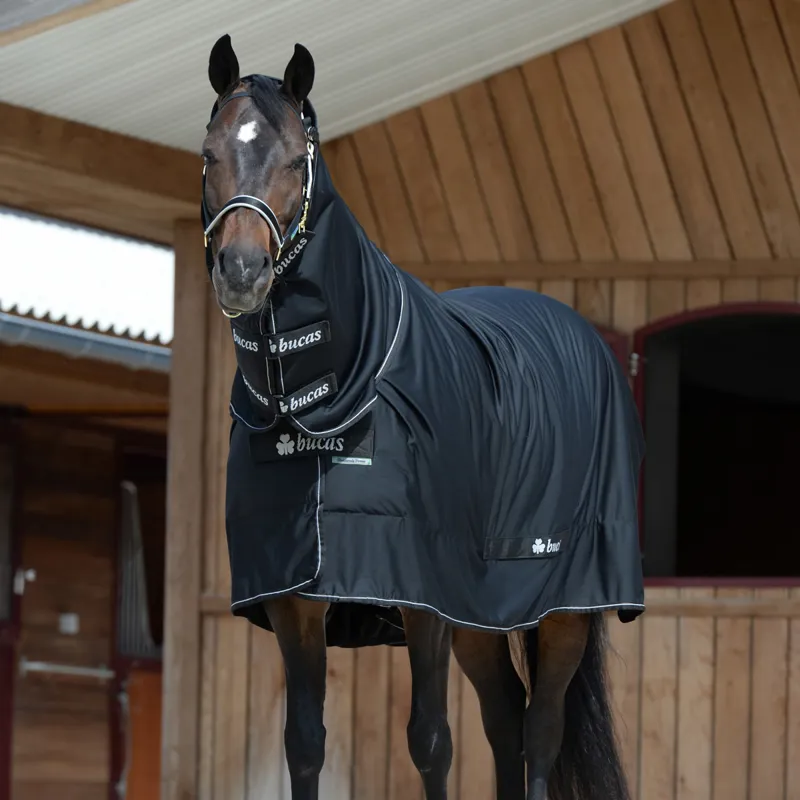 Bucas Power Cooler Detachable Neck Rug - Black-3