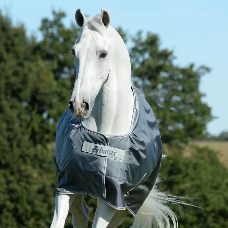 Bucas Smartex 150g Medium Standard Neck Turnout Rug - Iron Gate-7