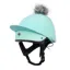 Charles Owen Harlow JS1 Pro Riding Skull Hat - Pastel Mint