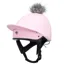 Charles Owen Harlow JS1 Pro Riding Skull Hat - Pastel Pink