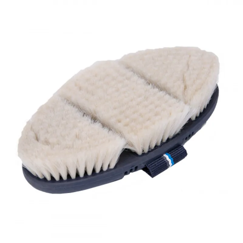 Coldstream Birkhill Bend Goat Hair Body Brush - Navy-1