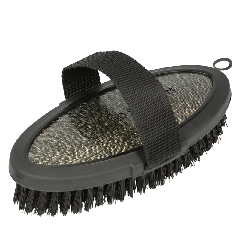 Coldstream Shine Body Brush - Black/Silver