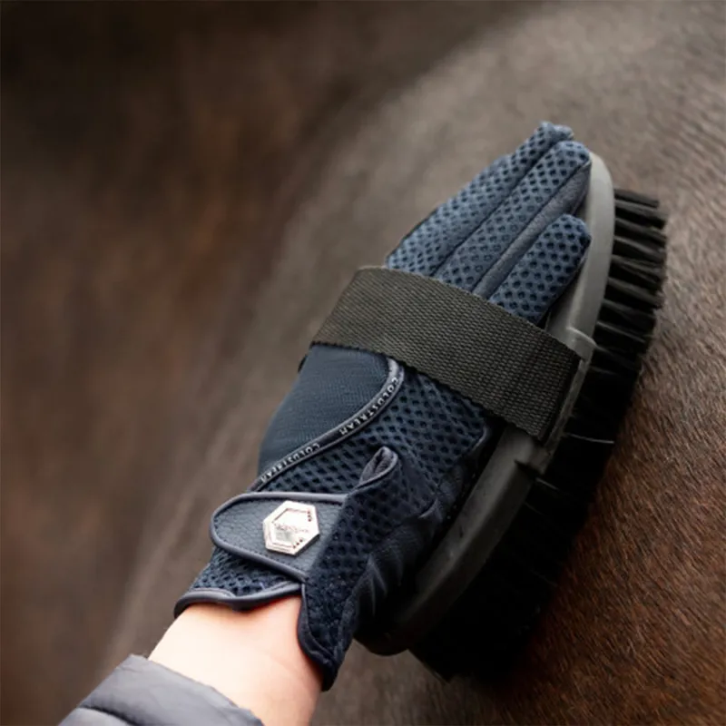 Coldstream Shine Body Brush - Black/Silver-1