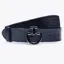 Cavalleria Toscana Elastic Clasp Mens Belt - Navy