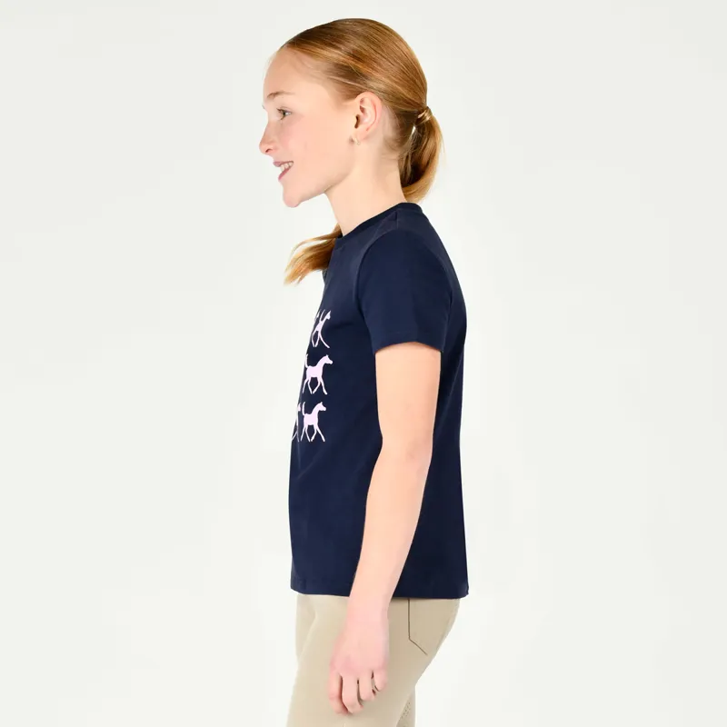 Dublin Tilly Junior Girls T-Shirt - Navy-4
