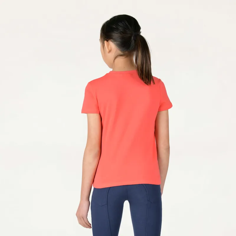 Dublin Tilly Junior Girls T-Shirt - Coral-3