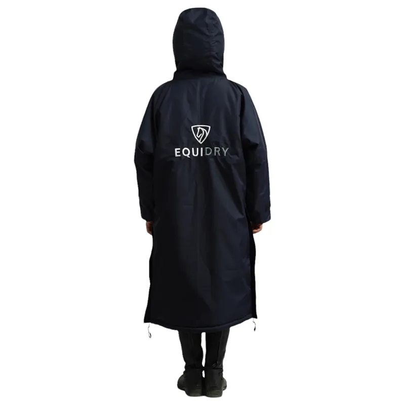 EQUIDRY Evolution Thick Fleece Lined Junior Jacket - Dark Navy/Navy-6