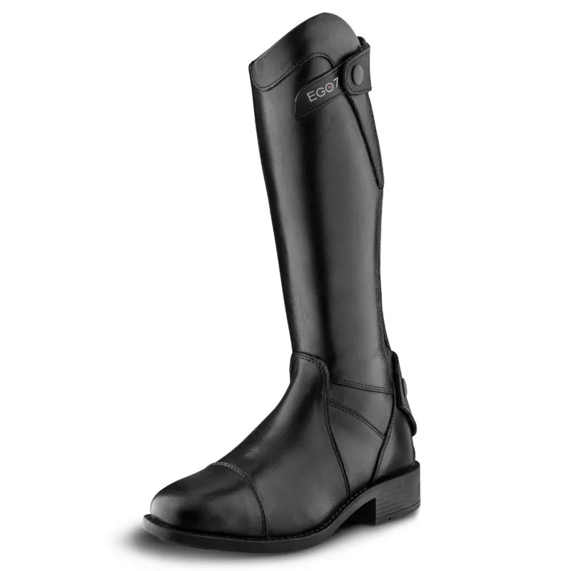 EGO7 Delphi Unlaced Junior Tall Riding Boots - Black