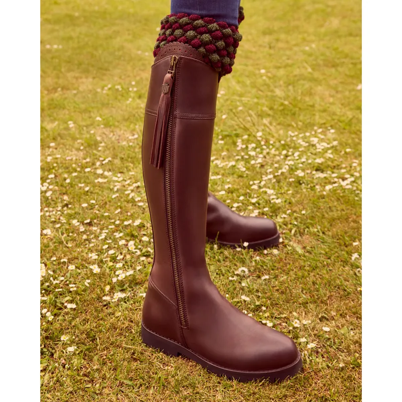 Fairfax and Favor Explorer Ladies Boots - Mahogany-6