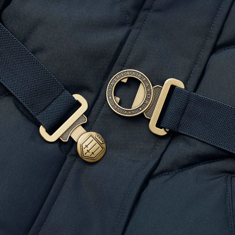 Fairfax and Favor Charlotte Ladies Eco-Fill Quilted Gilet - Navy-5