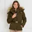 Fairfax and Favor Charlotte Ladies Eco-Fill Quilted Jacket - Khaki
