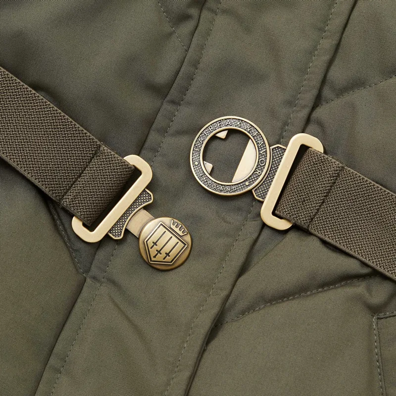 Fairfax and Favor Charlotte Ladies Eco-Fill Quilted Jacket - Khaki-3