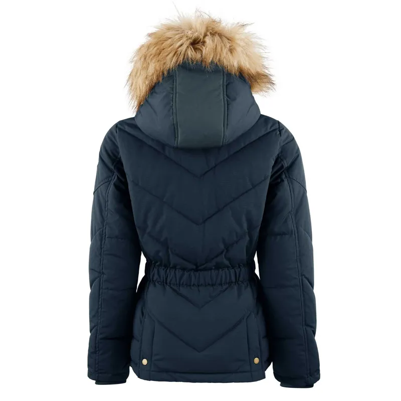 Fairfax and Favor Charlotte Ladies Eco-Fill Quilted Jacket - Navy-1