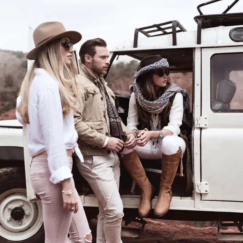 Fairfax and Favor Explorer Ladies Boots - Oak-9