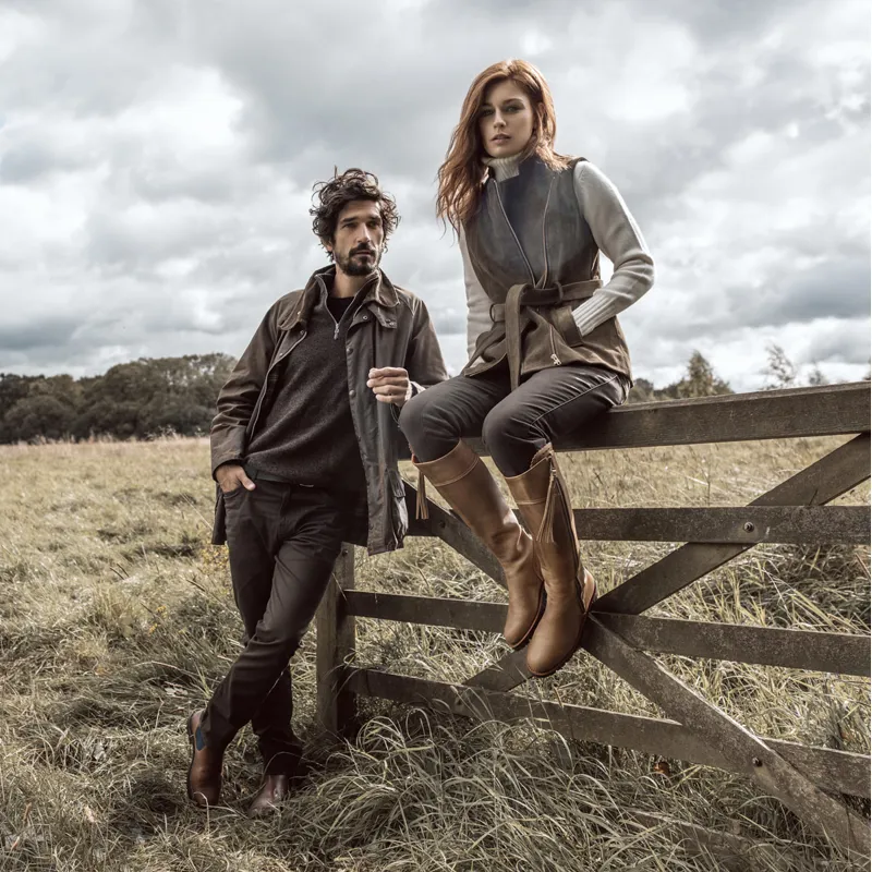 Fairfax and Favor Explorer Ladies Boots - Oak-5