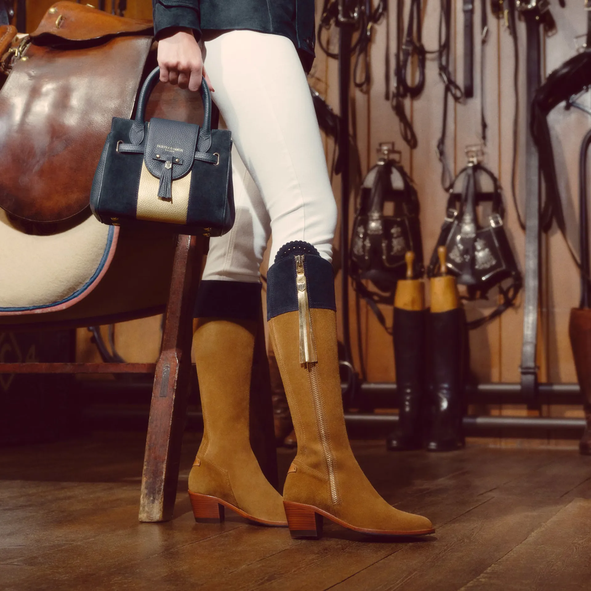 fairfax and favour heeled regina boots