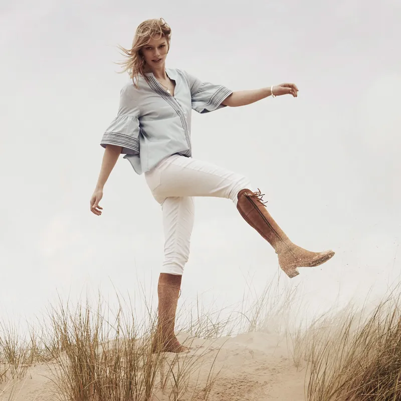 Fairfax and Favor Regina Heeled Boots - Tan Suede-10