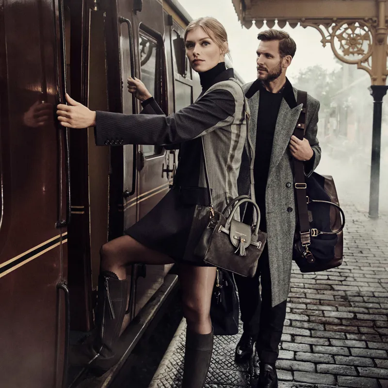 Fairfax and Favor Mini Windsor Handbag - Black-3