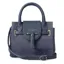 Fairfax and Favor Mini Windsor Handbag - Ink Suede